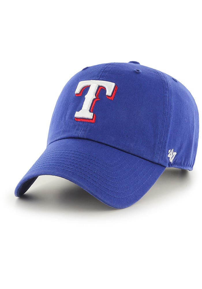 47 Texas Rangers Blue Clean Up Adjustable Toddler Hat