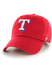 47 Texas Rangers Baby Clean Up Adjustable Hat - Red