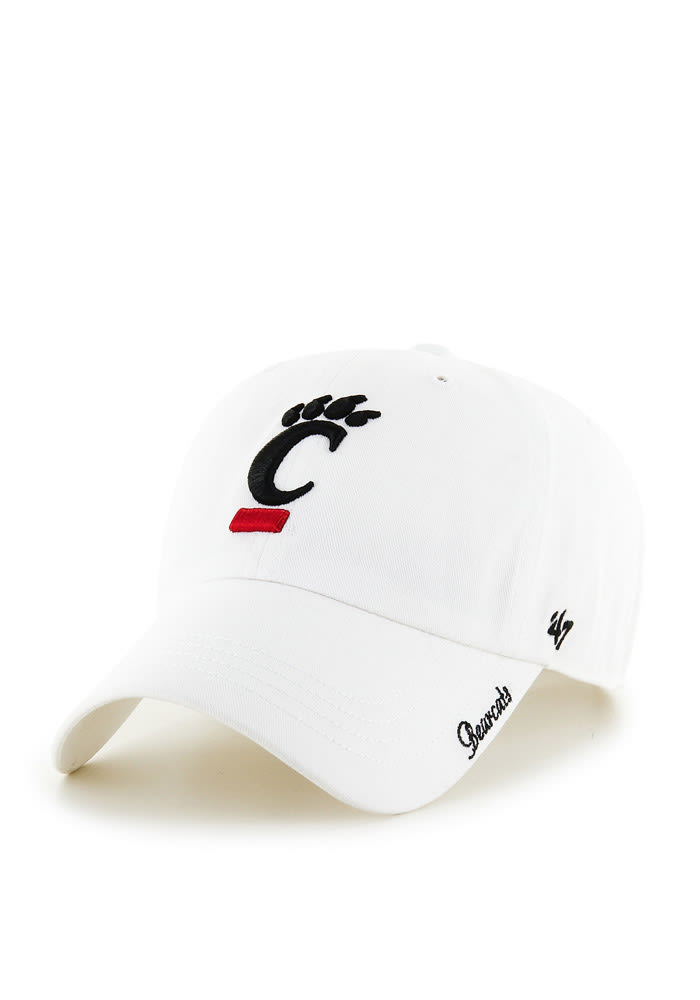 47 Cincinnati Bearcats White Miata Clean Up Womens Adjustable Hat