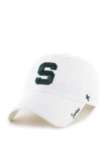 Michigan State Spartans 47 Miata Clean Up Womens Adjustable Hat - White