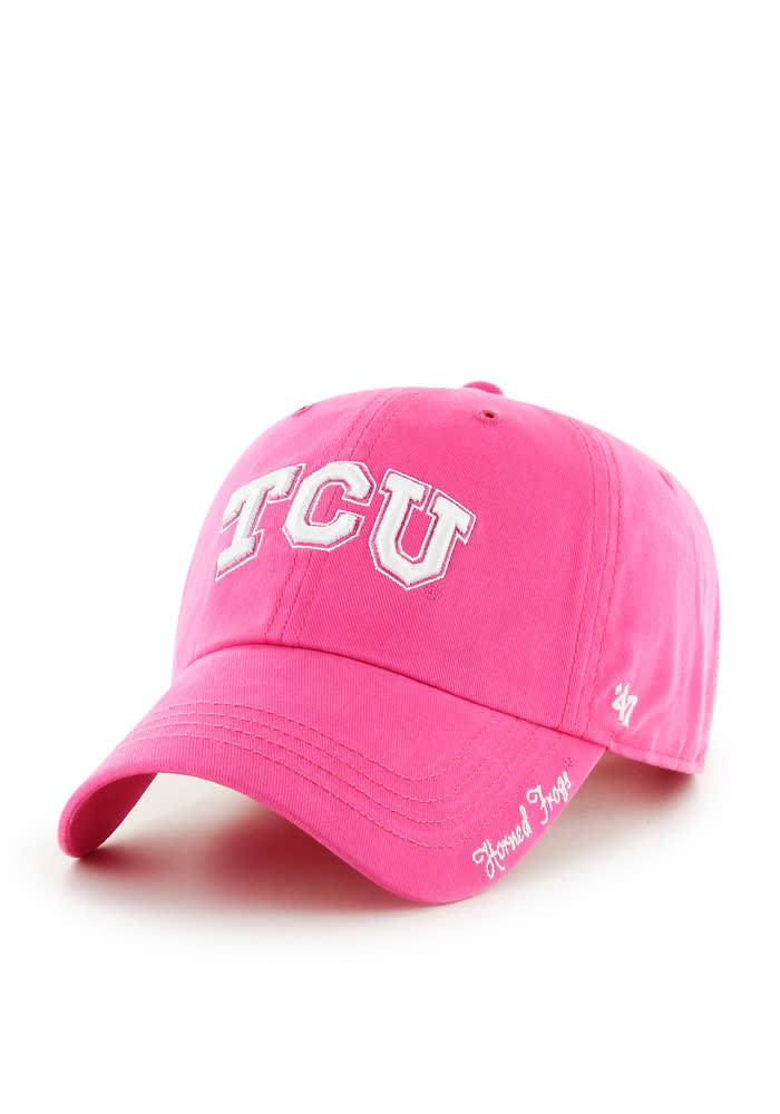47 TCU Horned Frogs Pink Miata Clean Up Womens Adjustable Hat