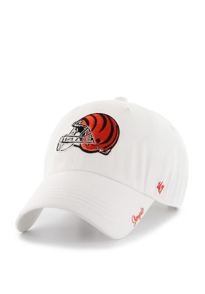 47 Cincinnati Bengals White Miata Clean Up Womens Adjustable Hat