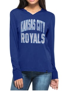 47 Kansas City Royals Womens Blue MVP Hooded Sweatshirt