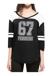 47 Pittsburgh Penguins Womens Black Rush Long Sleeve T-Shirt