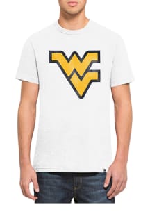 47 West Virginia Mountaineers White Scrum Short Sleeve Fashion T Shirt