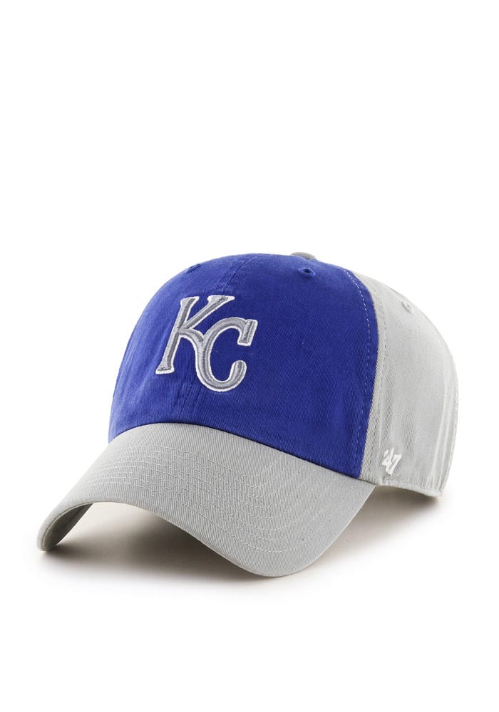 47 Kansas City Royals Sophomore Clean Up Adjustable Hat - Grey