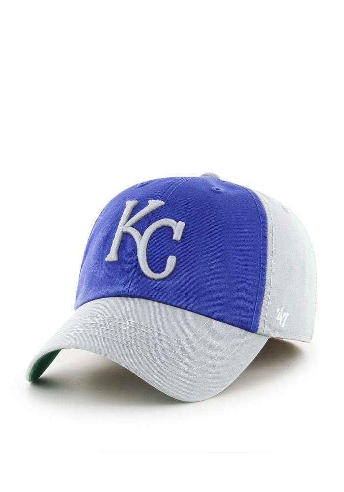 47 Kansas City Royals Mens Grey Sophomore Franchise Fitted Hat