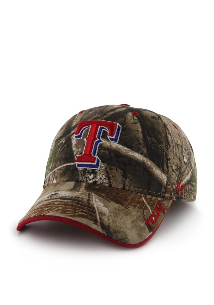 Texas Rangers '47 Clean Up Adjustable Hat - Camo