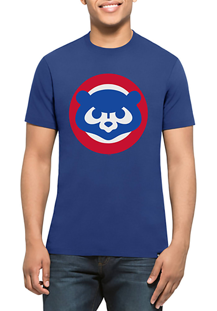 47 Chicago Cubs Blue Splitter Short Sleeve T Shirt