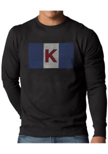 47 Kansas Jayhawks Grey Gameday Flag Long Sleeve Fashion T Shirt