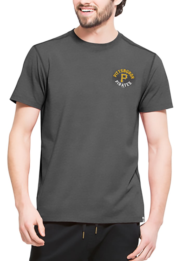 47 Pittsburgh Pirates Grey Topmark Impact Short Sleeve T Shirt