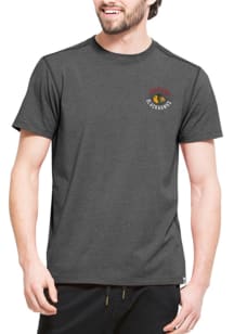 47 Chicago Blackhawks Black Full Speed Short Sleeve T Shirt