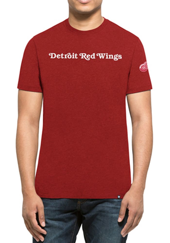 47 Detroit Red Wings Red Team Club Short Sleeve T Shirt