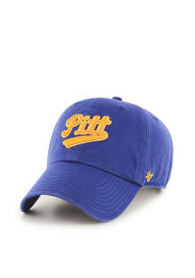 47 Pitt Panthers Vintage Clean Up Adjustable Hat - Blue