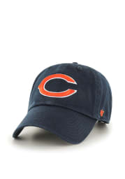 47 Chicago Bears Clean Up Adjustable Hat - Navy Blue