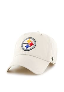 47 Pittsburgh Steelers Clean Up Adjustable Hat - Natural