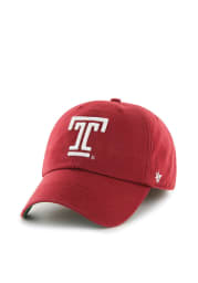 47 Temple Owls Mens Cardinal Franchise Fitted Hat