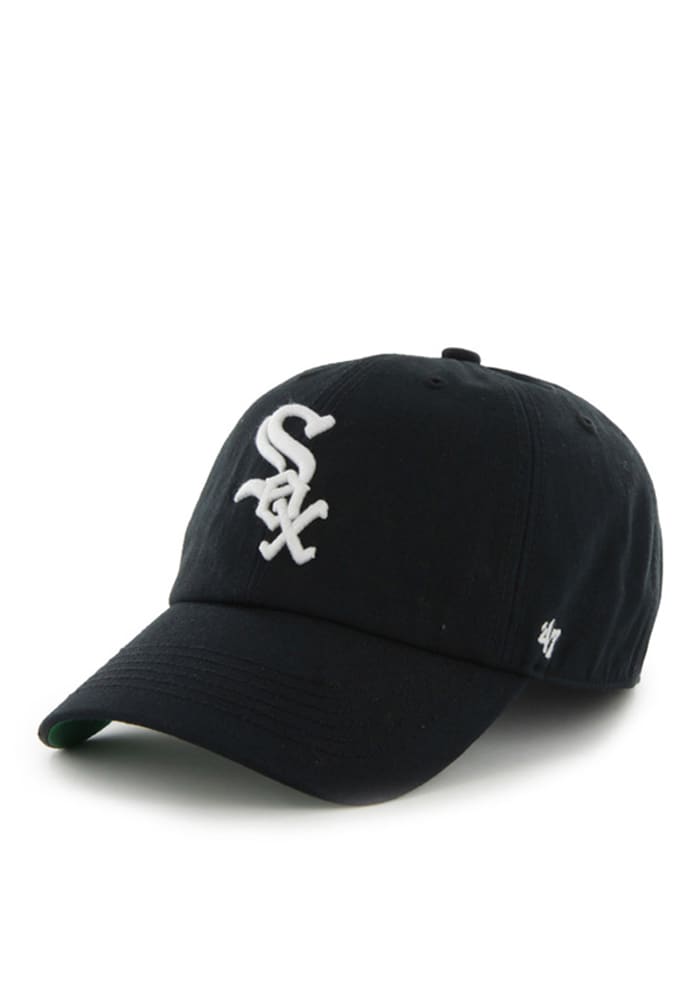 47 Chicago White Sox Mens Black Franchise Fitted Hat