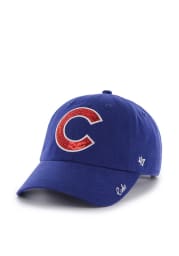47 Chicago Cubs Blue Sparkle Womens Adjustable Hat