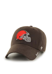 47 Cleveland Browns Brown Miata Womens Adjustable Hat