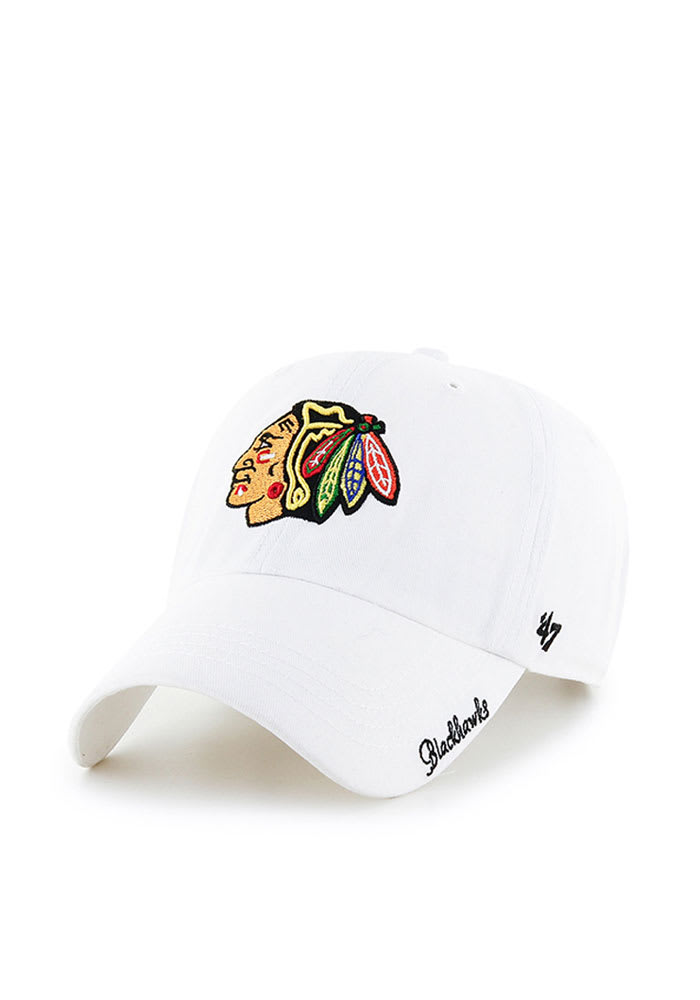 47 Chicago Blackhawks White Miata Womens Adjustable Hat