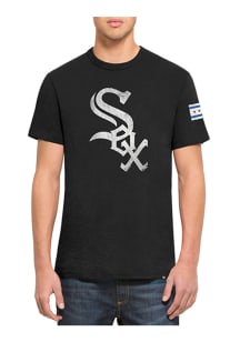 47 Chicago White Sox Black Two Peat Short Sleeve Fashion T Shirt