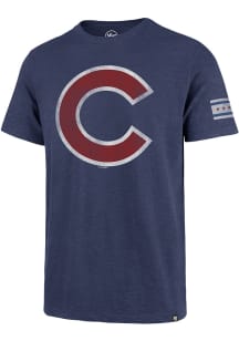 47 Chicago Cubs Blue Two Peat Short Sleeve Fashion T Shirt
