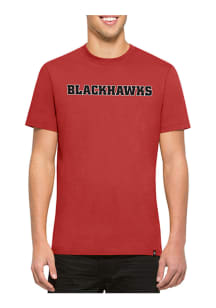 47 Chicago Blackhawks Red Flanker MVP Short Sleeve Fashion T Shirt
