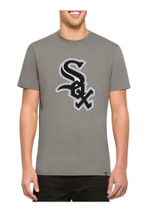 47 Chicago White Sox Navy Blue Knockout Short Sleeve Fashion T Shirt