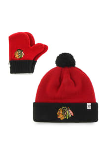 47 Chicago Blackhawks Bam Bam Baby Knit Hat - Red
