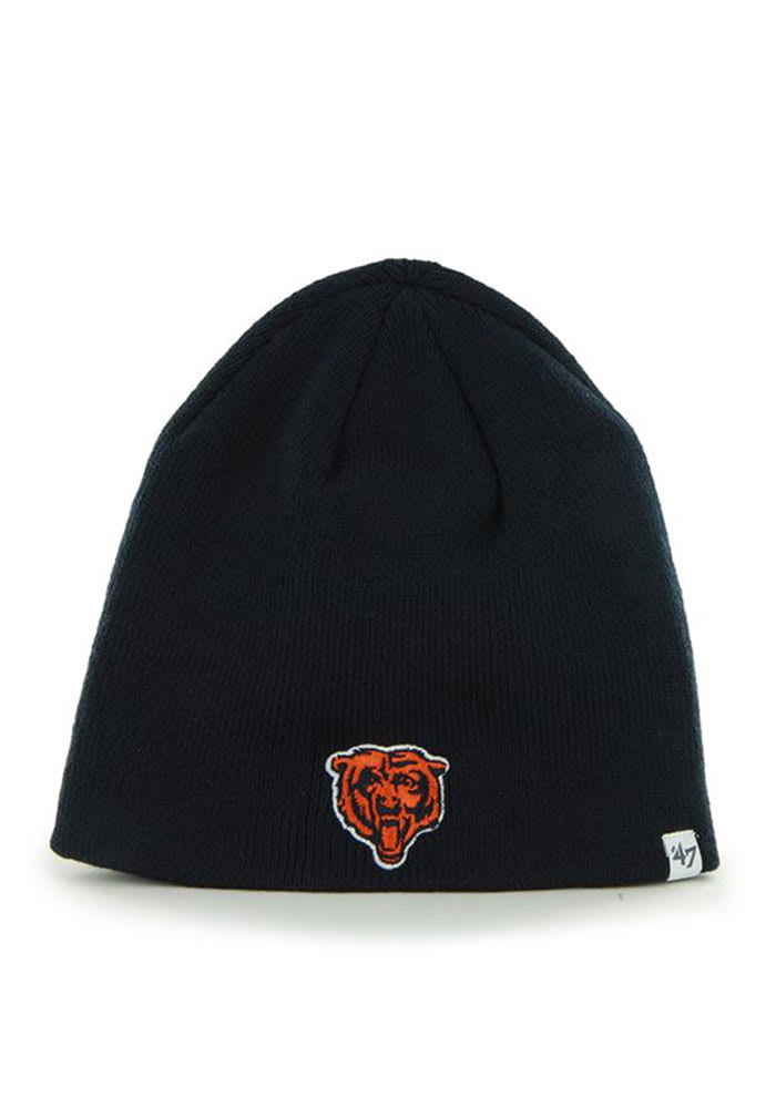 47 Men's Chicago Bears Brainfreeze Navy Cuffed Knit Hat