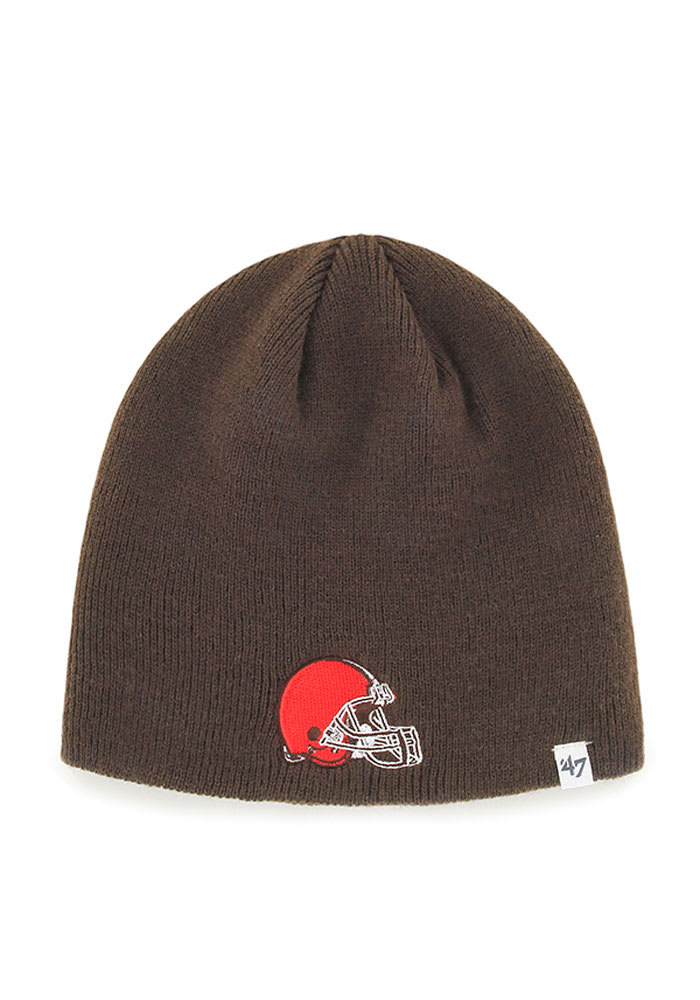 47 Cleveland Browns Brown Beanie Mens Knit Hat