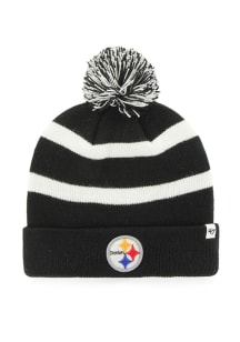 47 Pittsburgh Steelers Black Breakaway Mens Knit Hat
