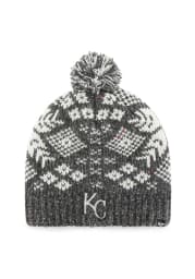 47 Kansas City Royals Charcoal Georgie Womens Knit Hat