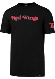 47 Detroit Red Wings Black Fieldhouse Short Sleeve Fashion T Shirt