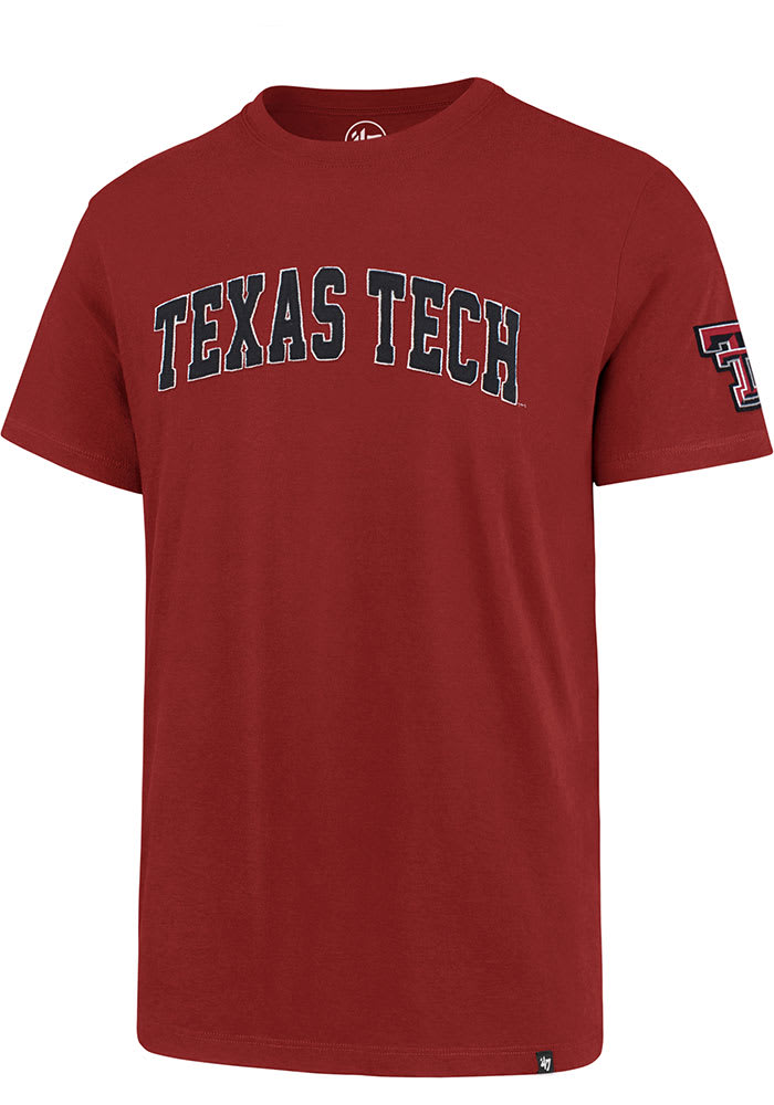 47 Texas Tech Red Raiders Red Fieldhouse Short Sleeve Fashion T Shirt