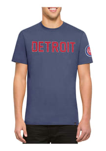 47 Detroit Pistons Blue Fieldhouse Short Sleeve Fashion T Shirt