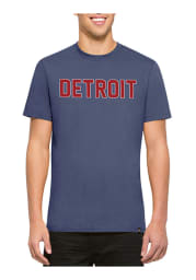 47 Detroit Pistons Blue Flanker MVP Short Sleeve Fashion T Shirt