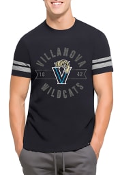 47 Villanova Wildcats Blue Downfield Short Sleeve Fashion T Shirt