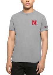 47 Nebraska Cornhuskers Grey Rundown Short Sleeve Fashion T Shirt