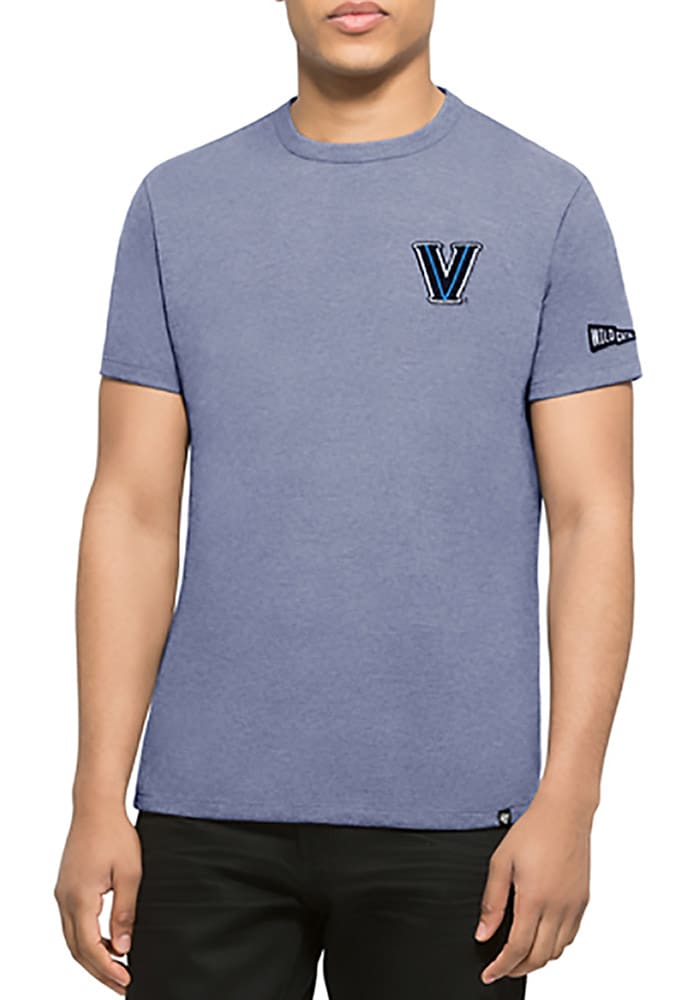 47 Villanova Wildcats Blue Rundown Short Sleeve Fashion T Shirt