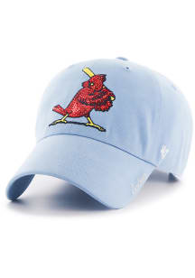 47 St Louis Cardinals Light Blue 1956 Sparkle Womens Adjustable Hat