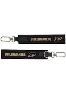 Purdue Boilermakers Oversized KeyStrap Keychain - Black