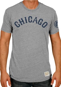 Original Retro Brand Chicago Giants Short Sleeve Tri-Blend Vintage T Shirt