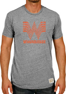 Original Retro Brand Whataburger Grey Logo Short Sleeve T Shirt