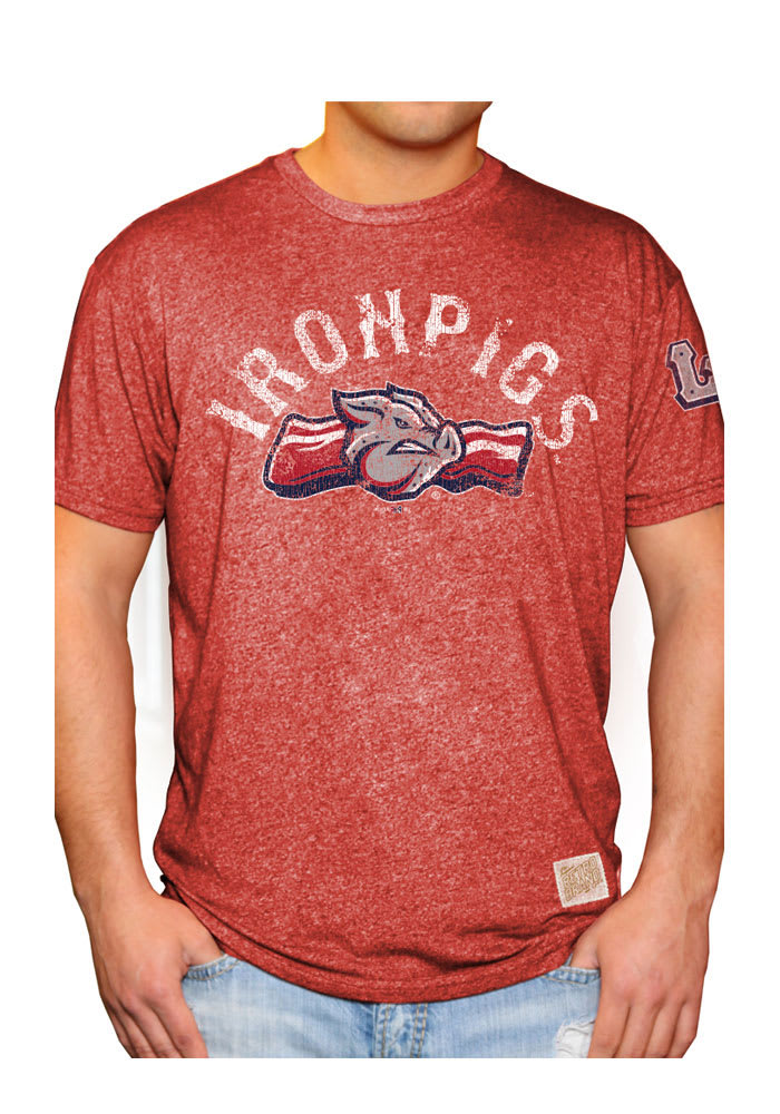 Men's Original Retro Brand Red Louisville Cardinals Big & Tall Mock Twist T- Shirt in 2023