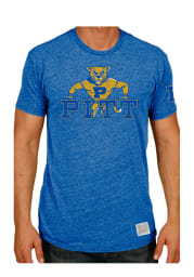 Original Retro Brand Pitt Panthers Blue Morty Short Sleeve Fashion T Shirt