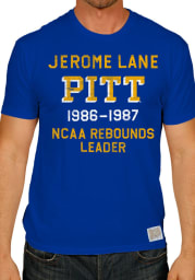 Original Retro Brand Pitt Panthers Blue Jerome Short Sleeve Fashion T Shirt