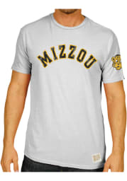 Original Retro Brand Missouri Tigers White Wordmark Short Sleeve Fashion T Shirt