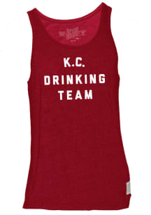 Original Retro Brand Kansas City Red KC Drinking Team Tank Top